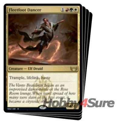 Fleetfoot Dancer X4 M/NM Magic: The Gathering MTG Streets Of New Capenna