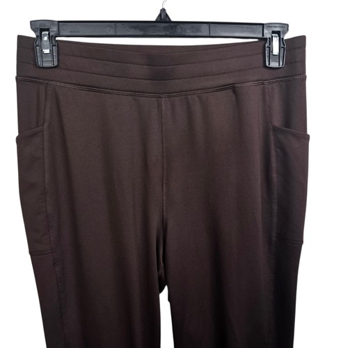 Fabletics Womens Brown Jogger Pants Side Pockets Athletic Casual Lounge - Picture 3 of 7