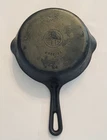 GRISWOLD No 5 Cast Iron Skillet Small Block Logo 724A Erie PA Sits Flat
