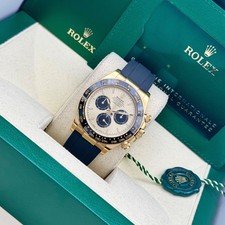 Rolex 2023 Daytona 126518LN Automatic 40mm Champagne Dial 18k YG Oysterflex B&P