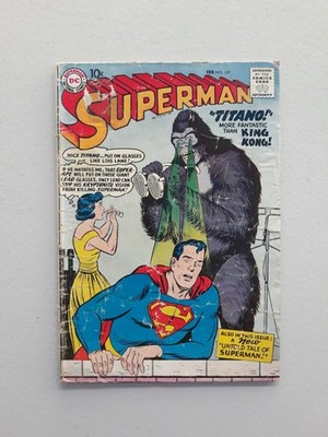 Superman 127 DC Comics 1959 Silver Age 