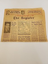 Vintage Newspaper The Register Orange County CA 1979