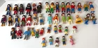 45 Playmobil Figures Vtg Men, Santa, Midevel,  People Figs Lot Bundle Toys Kids
