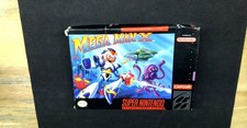 Mega Man X (SNES, 1994) CiB Cart and color Manual