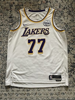 Authentic Swingman Nike NBA Lakers Jersey Association Edition Luka