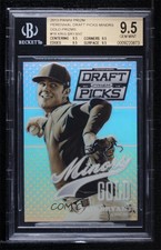 2013 Prizm Perennial Draft Picks Minors Gold Silver Kris Bryant #18 BGS 9.5 z0q