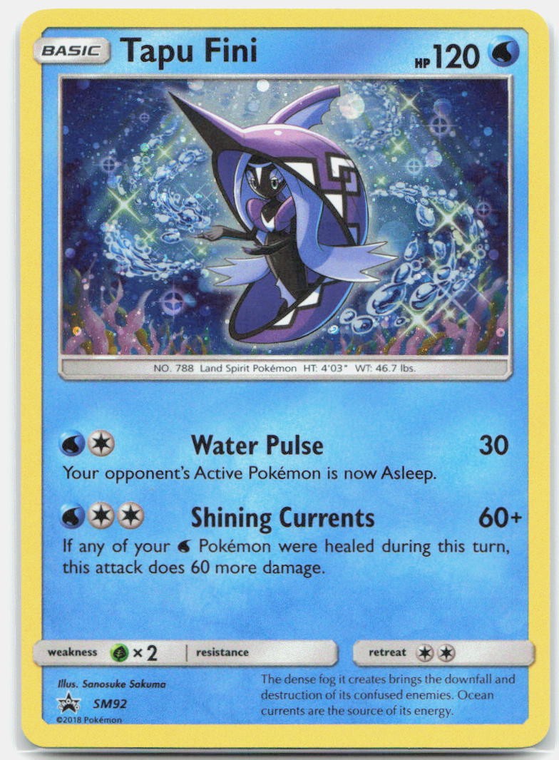 Tapu Fini - Promo SM Promos SM92 NM