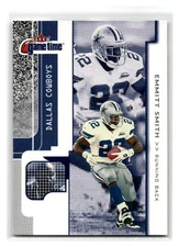 2001 Fleer Game Time - #34 - Emmitt Smith - Dallas Cowboys