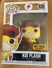 Funko Pop! Kid Flash 320 Hot Topic Exclusive  Figure Minor Box Damage
