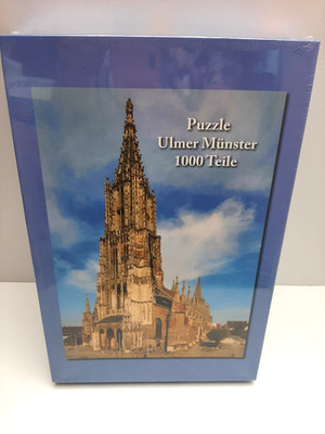 OVP + RAR: 1000 Teile Puzzle Stadtpuzzle Ulm Ulmer Münster NEU TOP
