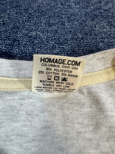 Homage Houston Rockets Shirt Maglietta Uomo Large Hometown Edition Tri-Blend - Foto 4 di 9