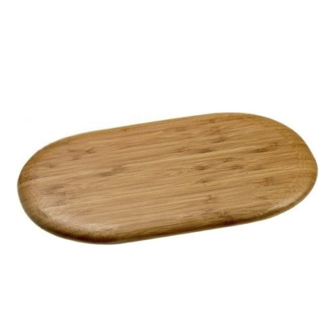 Natural Bamboo Oval Platter - 17x30 Cm - Leone - Appetizer Bar