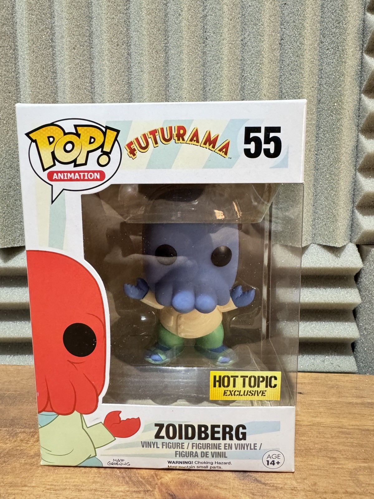 Zoidberg Blue #55 Hot Topic Exclusive