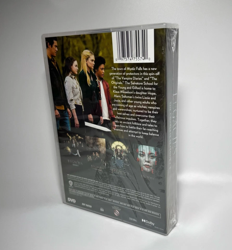 Legacies: the Complete Series Season 1-4 ( DVD 13-Disc ) New - Image 2 of 2