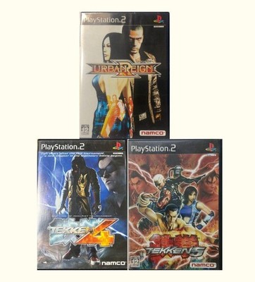 Sony PlayStation2 Tekken 4 5 Urban Reign Set PS2 Japan mit Handbuch Japan get...