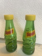 Vintage Squirt Soda Bottle Salt & Pepper Shakers (Banner Logo)