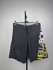 Retro Y2K 00s Billabong Black Logo Surf Board Shorts Men  s W32 Size