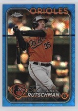 2024 Topps Chrome Logofractor Edition Blue Refractor /150 Adley Rutschman 16kt
