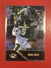 2024 Mookie Cooper Missouri Tigers Silver Foil Football Card