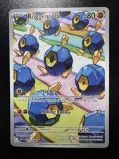 Roggenrola 127/086 Sv: White Flare Illustration Rare Holo 80HP EN Pokemon on eBay