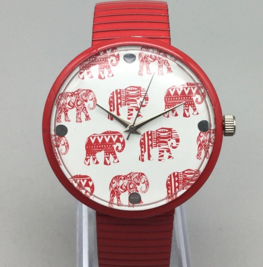 Geneva Red Wristwatches for sale | eBay display picture 1