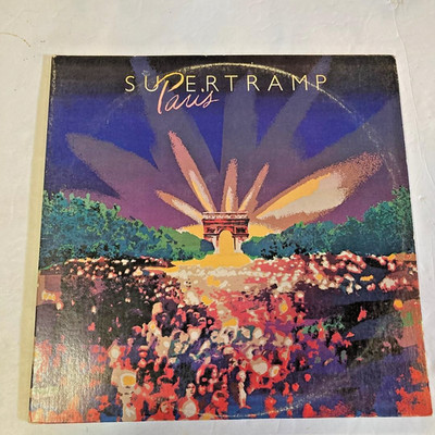 Supertramp- Paris   1980 A&M Records   SP 6702   live Vinyl Record 2 LP