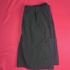 Magellan Outdoors Fish Gear Men's Black Water Resistant Cargo Shorts 9" Inseam