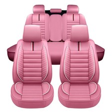 Full Set 5 Car Seat Covers For Jeep Pu Leather Waterproof Seat Cushion Covers Full Set 5 Car Seat Covers For Jeep Pu Leather Waterproof Seat Cushion Covers