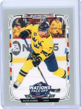 2025-26 O-Pee-Chee Victor Hedman 4 Nations Face-Off SP Team Sweeden
