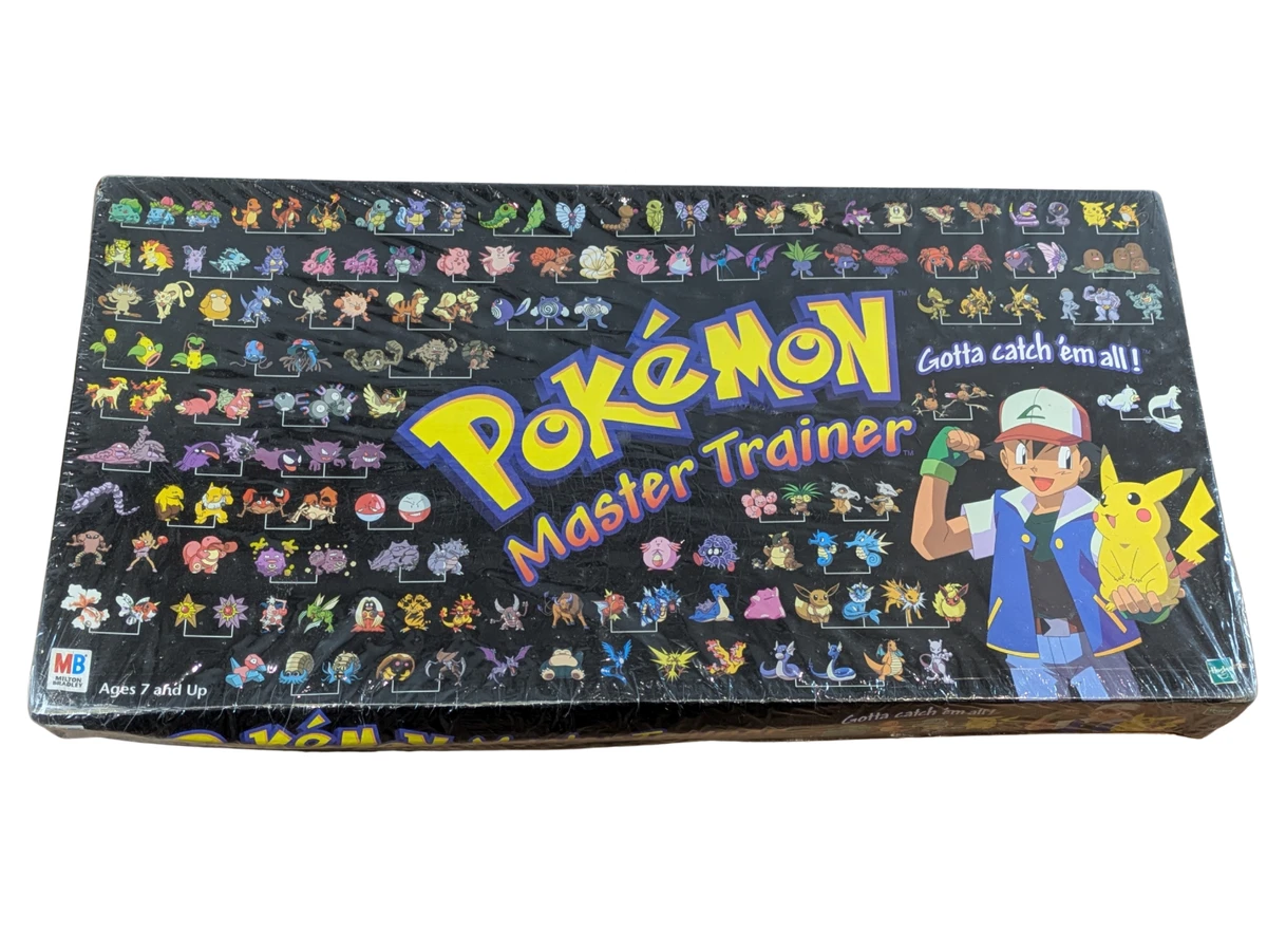 Jeu De Société Pokémon Maître Dresseur – Édition 2001 Vintage Hasbro (jeu Complet)