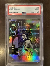 1999 SPx - Randy Moss #51 PSA 9 Mint Pop 4 Minnesota Vikings