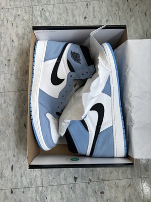 Nike Air Jordan 1 Retro High OG University Blue 555088-134 Men's Sneaker
