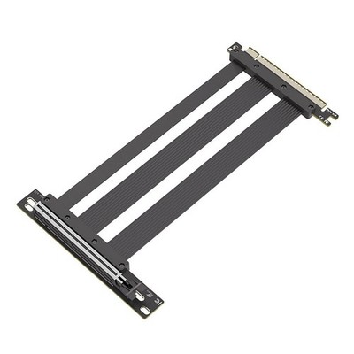 PCI-E 5.0 X16 Riser-Kabel, Grafikkarten-Verlängerung, Geschirmt, Flexibel, 1618