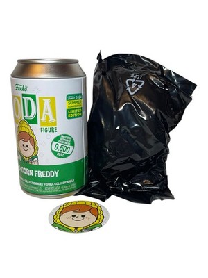 2024 FUNKO Soda CAN-O-CORN FREDDY 4'' Figure 1/9,500 NEW Read