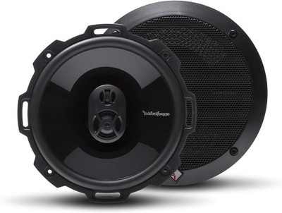 P1675 Punch 6.75'' 3-Way Coaxial Full-Range Car Audio Speakers Black Color (Pair)