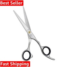 Professional Hair Cutting Scissors Set, 6.5 Inch Stainless Steel, with Comb, ...