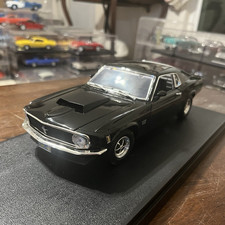 Maisto Fresh Metal 1969 Ford Mustang Boss 429 118 Diecast Car Black W Stand Maisto Fresh Metal 1969 Ford Mustang Boss 429 118 Diecast Car Black W Stand
