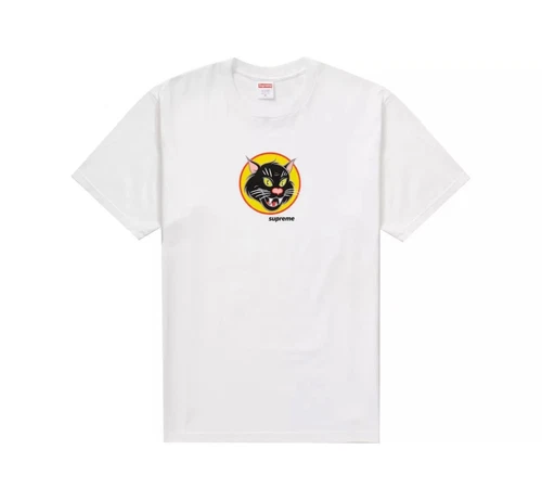 Tee shirt chat noir suprême taille M