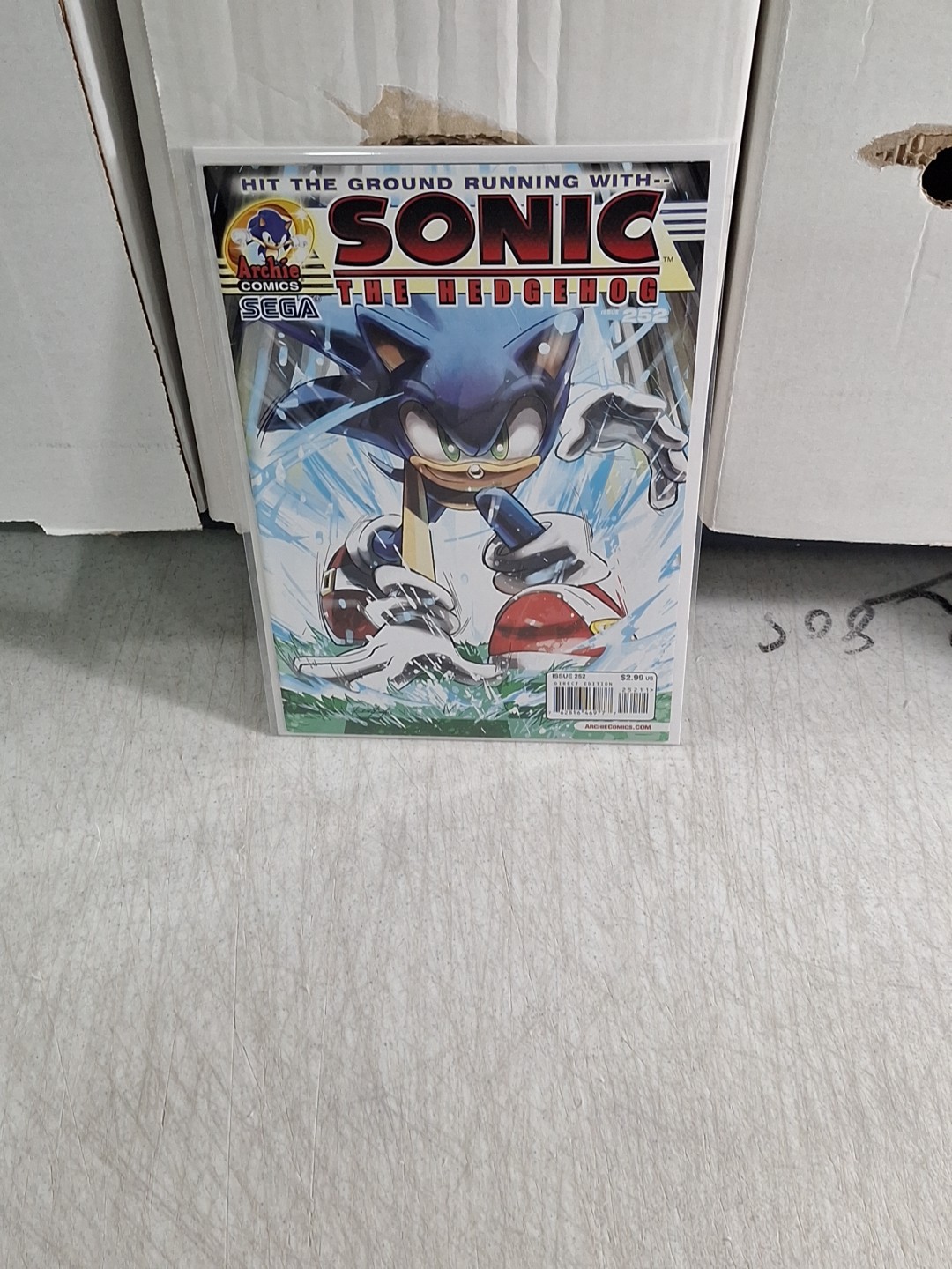 Sonic the Hedgehog #252 (ARCHIE COMICS Publications, Inc. October 2013 ...