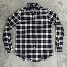 Ralph Lauren Shirt Mens Small Plaid Classic Fit Long Sleeve Button Down Preppy