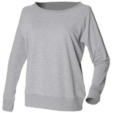 SF Women's Slounge Sweatshirt SK513 - Long Sleeved Ladies Winterwear Top