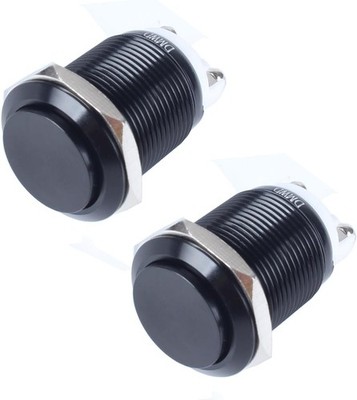 16mm Latching Metal Waterproof Push Button Switch ON Off 5/8 Mounting Hole