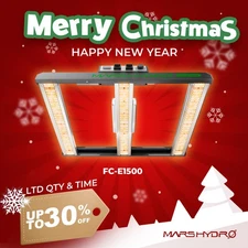 MARS HYDRO LED Grow Light FC-E1500 150W Full Spectrum for 2x2ft Indoor Plants