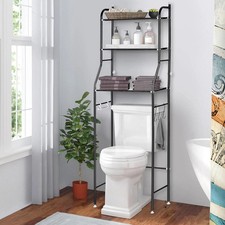 Over Toilet 3 Tier Storage Rack Bathroom Laundry Washing Machine Shelf Organizer