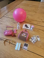 LOT of Zuru Mini Brands Purses Pets Earrings Headband Lipstick Money Journal 
