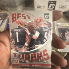 Panini 2024 Donruss Optic Best Tuddys Chase Burrow #14 Bengals Insert