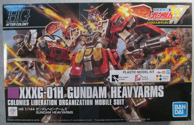 XXXG-01H Gundam Heavyarms #5060745 - HG 1/144 Scale Model Kit - After Colony
