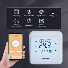 Wi-Fi Smart Thermostat for Central Heating Gas Boiler Hot Water Room App Control