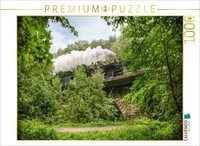 Calvendo Puzzle WeißEritz Valley Railway | 1000 Pieces, Finished Size 25.2 × 18.