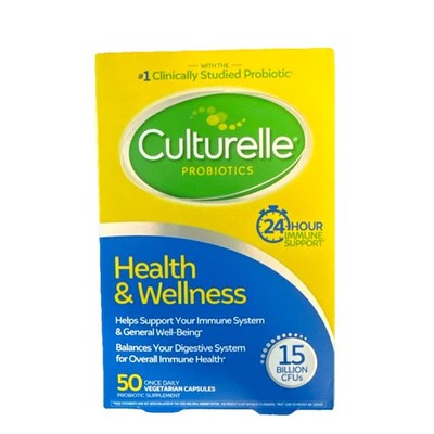 Culturelle Pro-well Probiotic Capsules - 50 Count